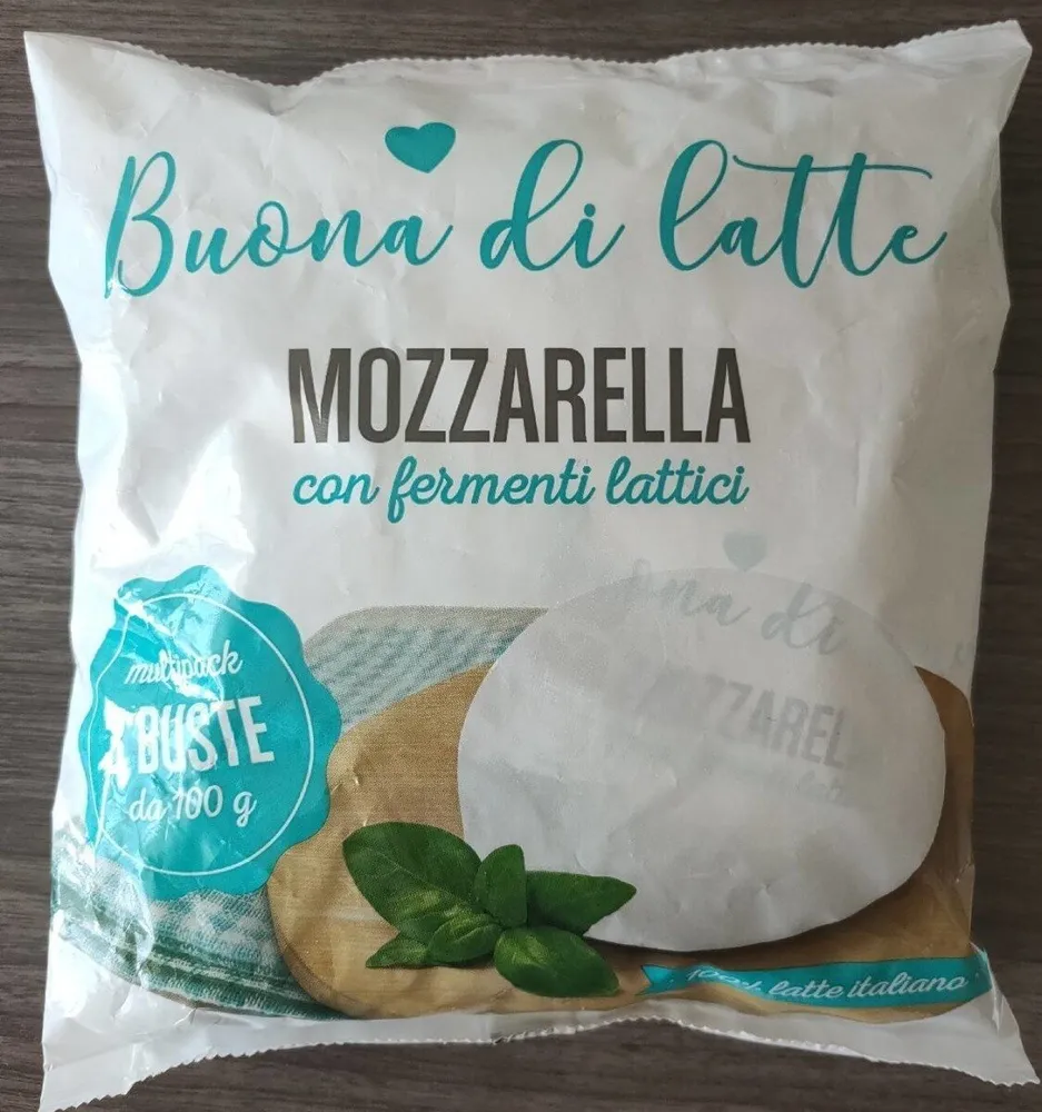 Mozzarella con fermenti lattici