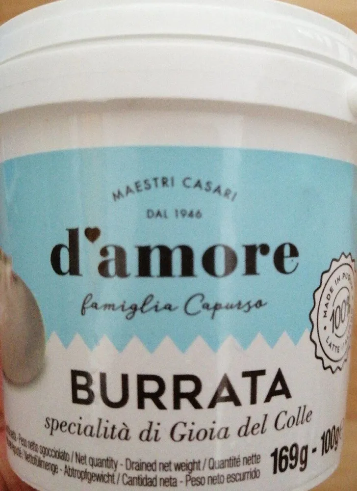 Burrata d'amore