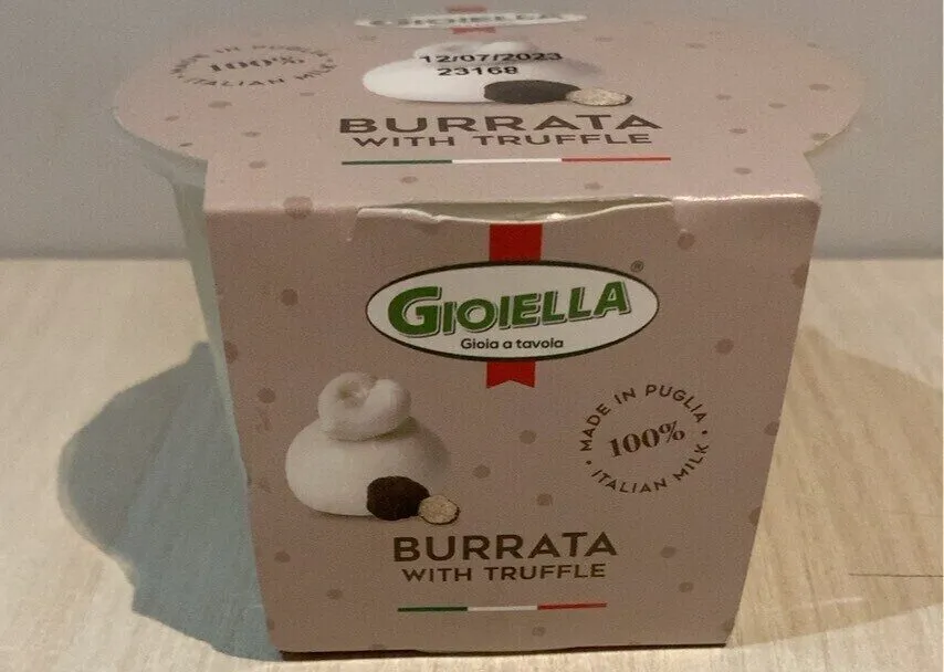Burrata with truffle