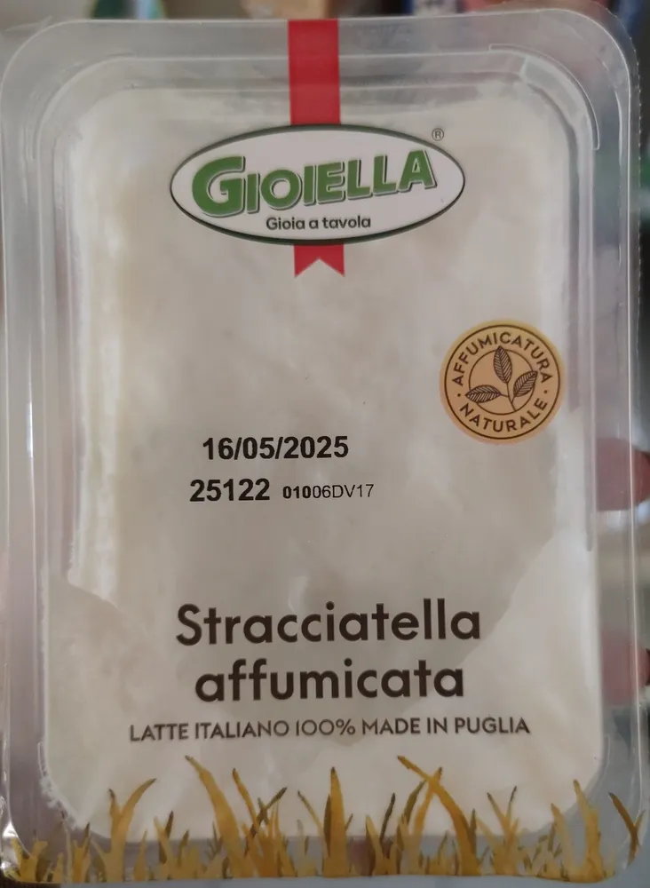 Stracciatella affumicata