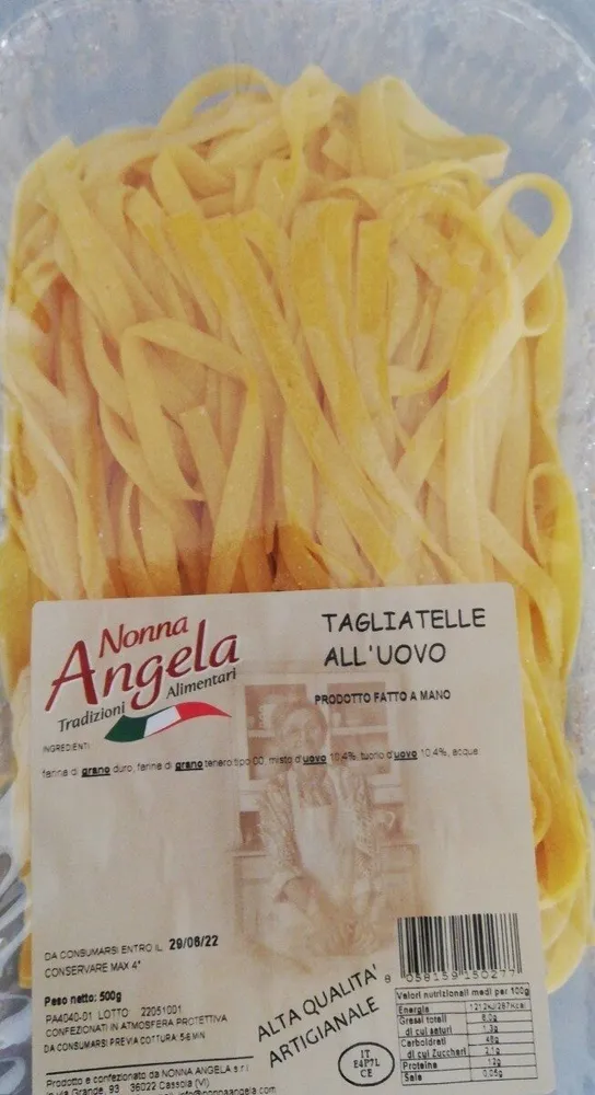 Tagliatelle all'uovo