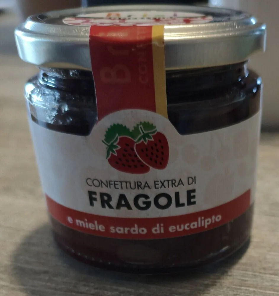 Confiture de fraise et miel d'eucalyptus