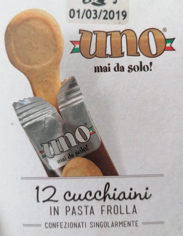 12 cucchiaini in pasta frolla