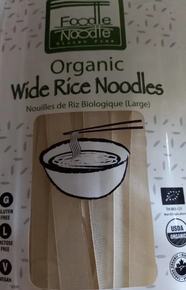 Wide rice noodles