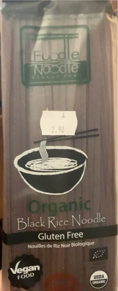 Black rice noodle