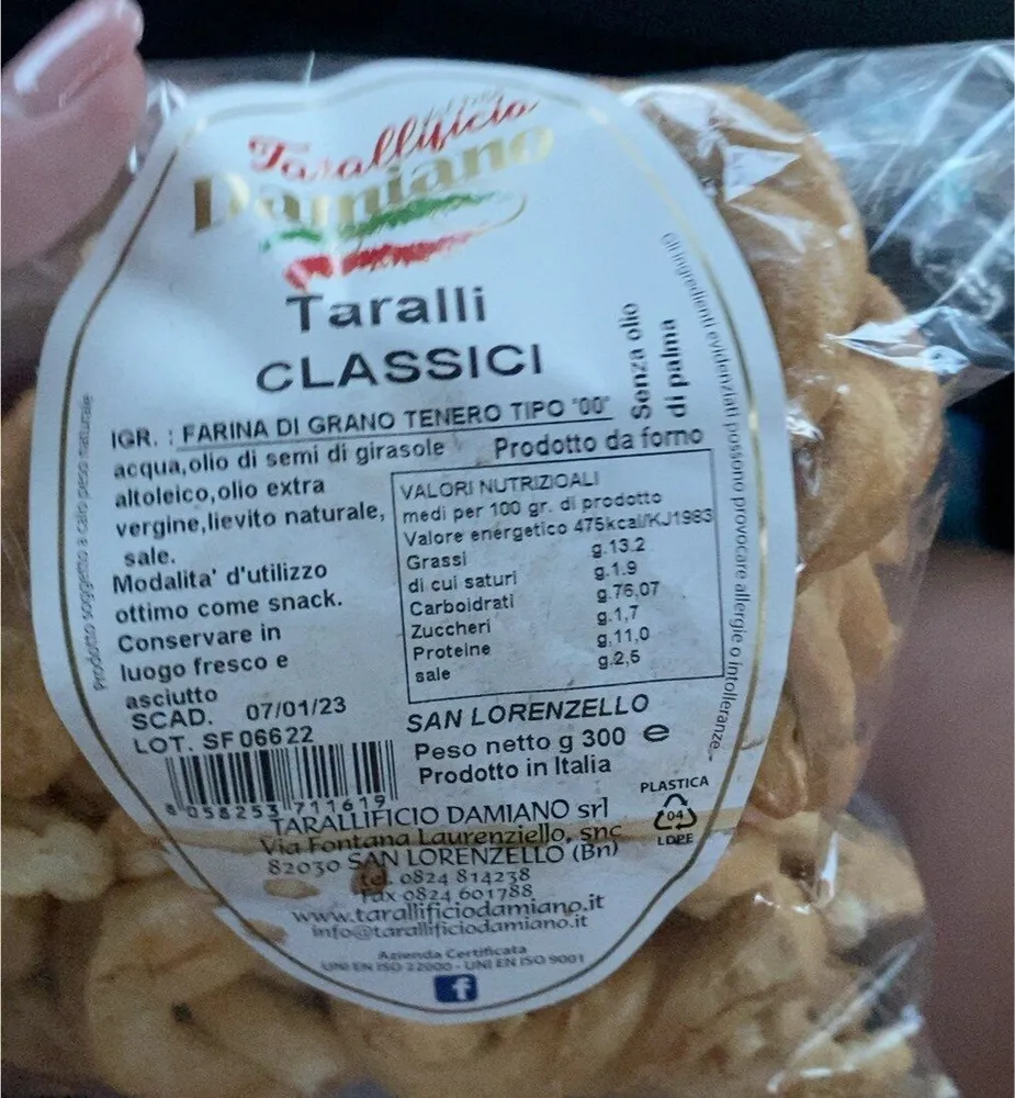 Taralli classici