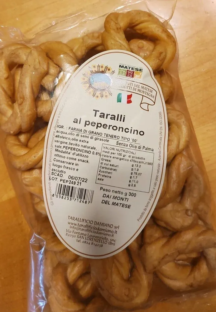 Taralli al peperoncino