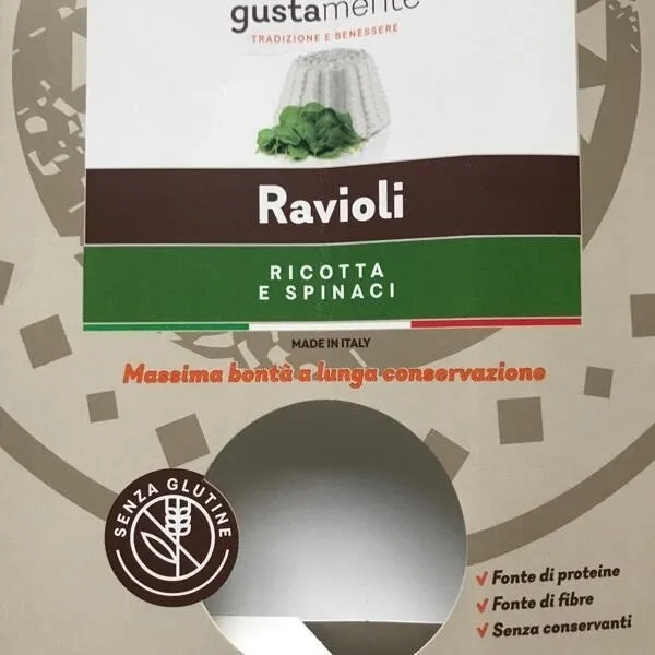 GF Ravioli ricotta e spinaci
