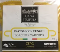 Ravioli con funghi porcini e tartufo