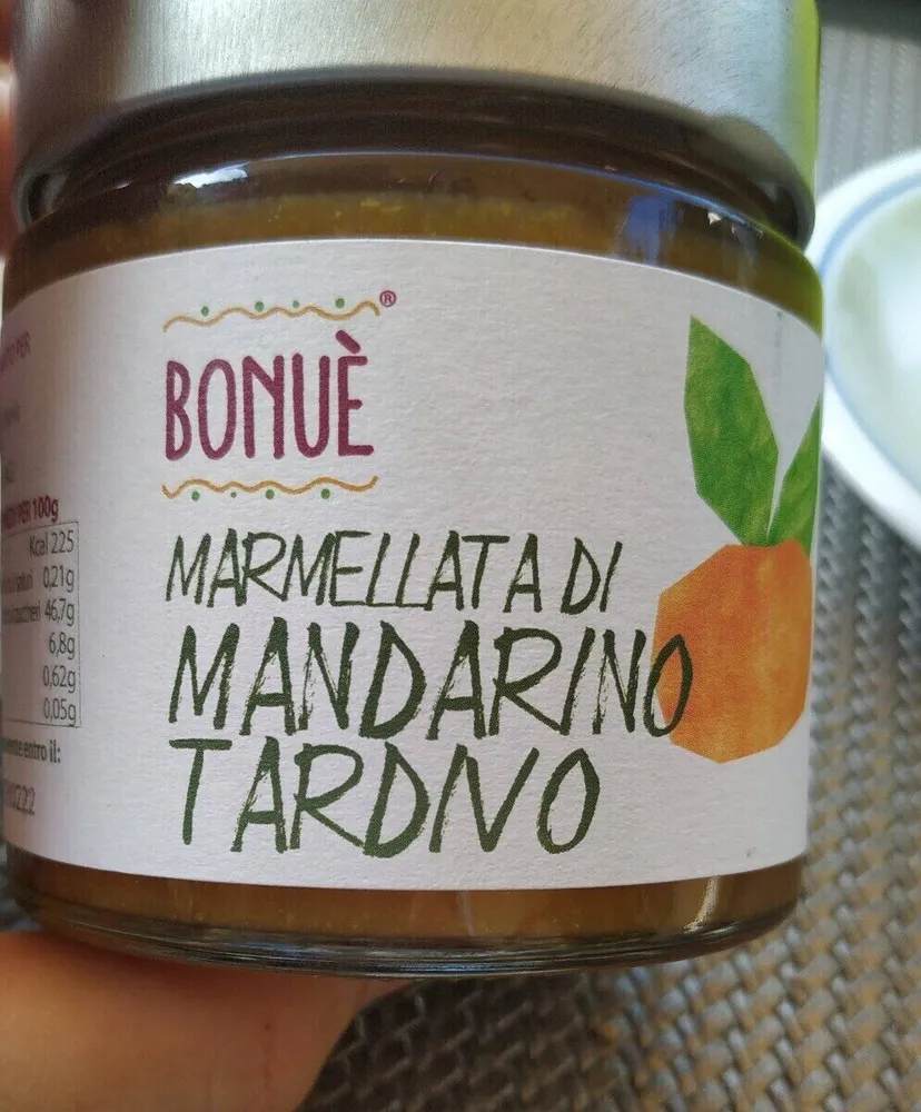 Marmellata di mandarini tardivo