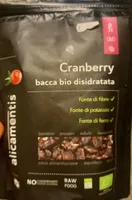 Cranberry bio disidratata
