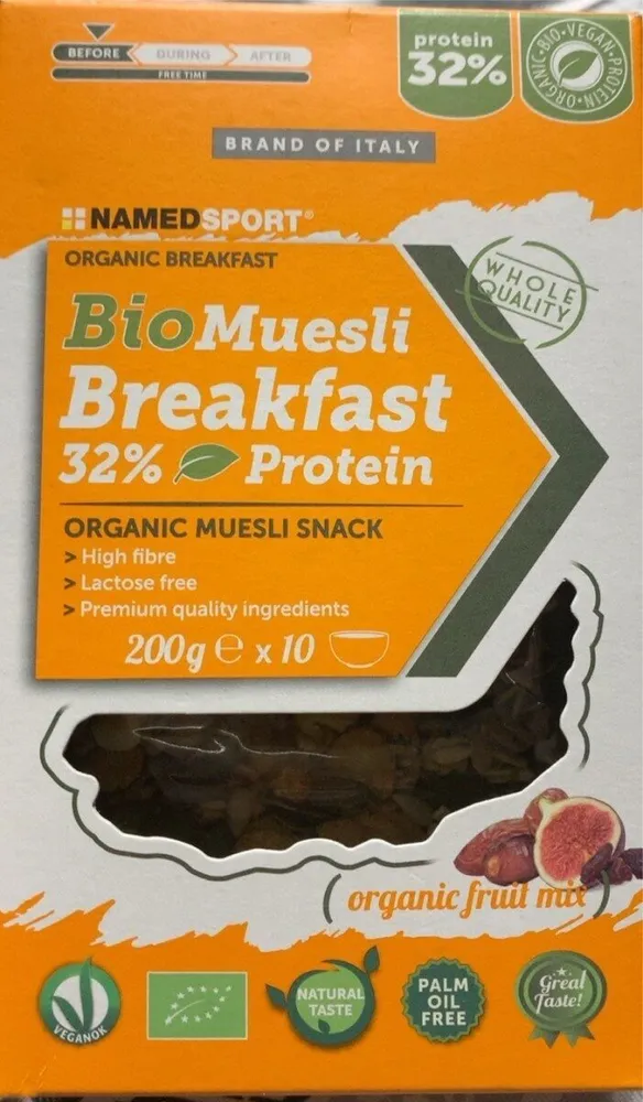 Biomuesli breakfast