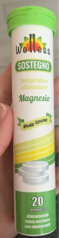 Integratore alimentare Magnesio gusto limone