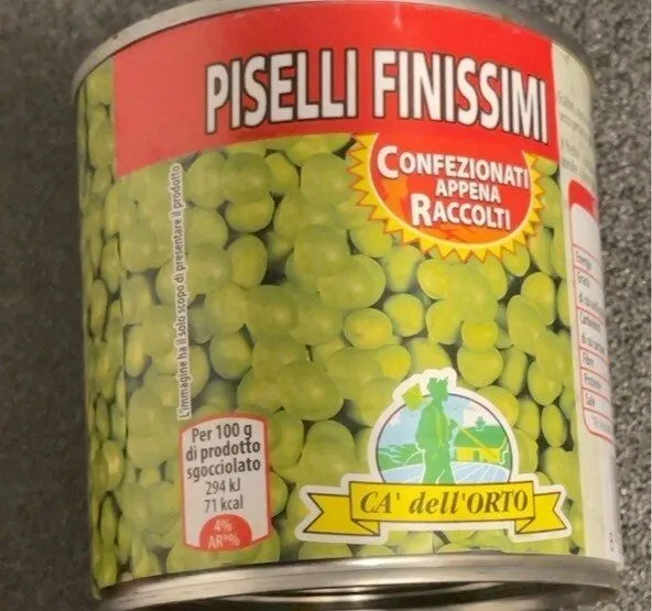 Piselli finissimi