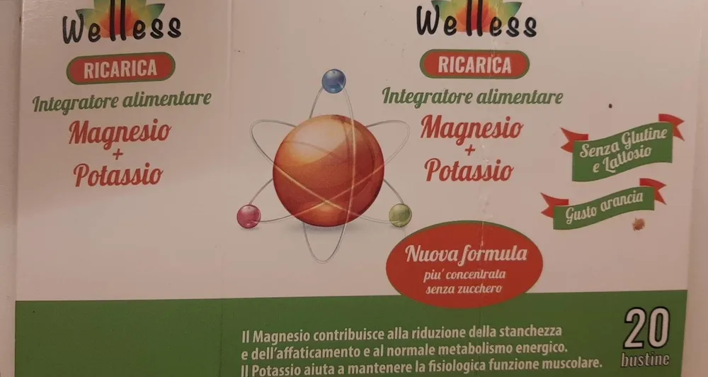 magnesio e potassio