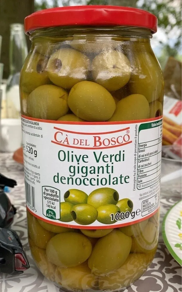 Olive Verdi Giganti Denocciolate
