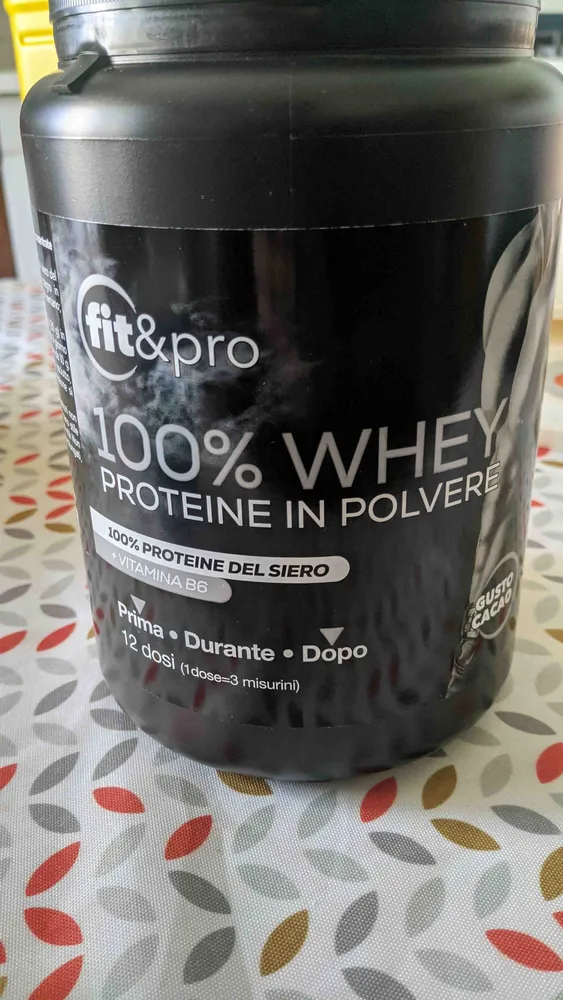 100% Whey Proteine in polvere Cacao