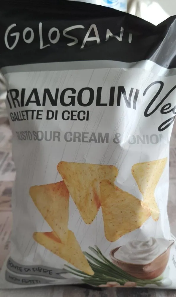 Triangolini Veg gallette di ceci gusto paprika