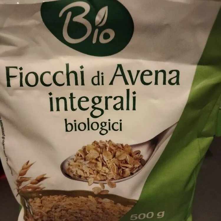Bio fiocchi di avena integrali