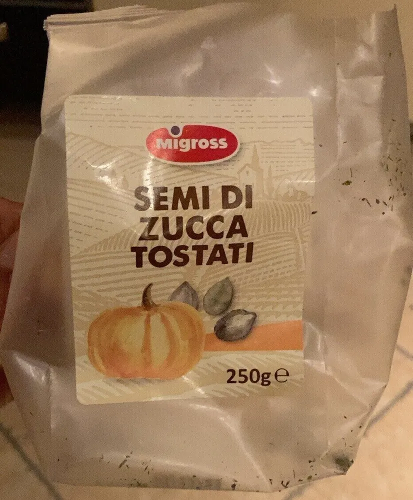 Semi di zucca tostati