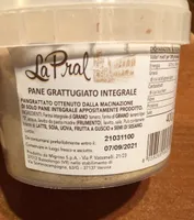 Pane grattuggiato integrale