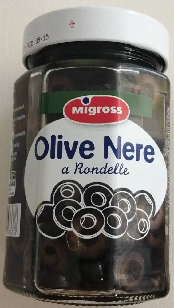 Olive nere a rondelle