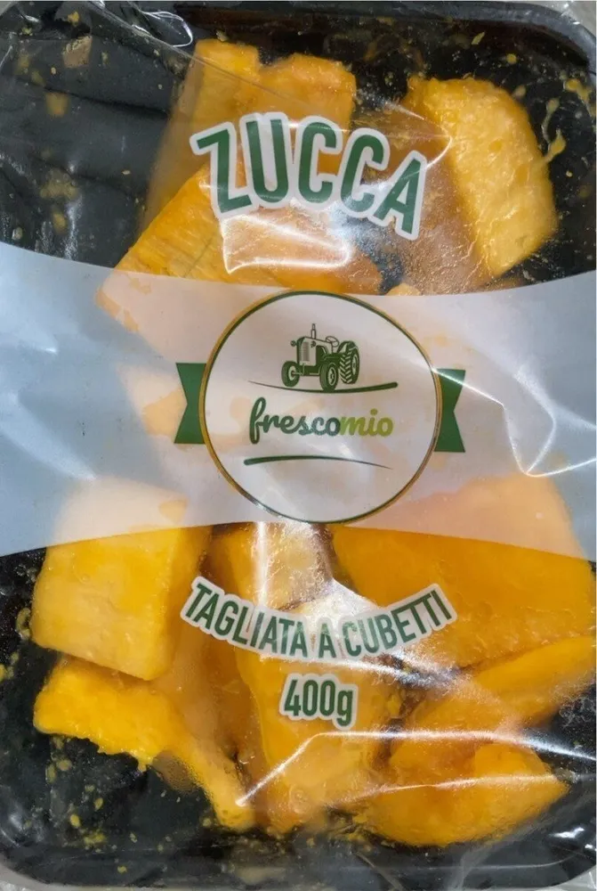 Zucca tagliata
