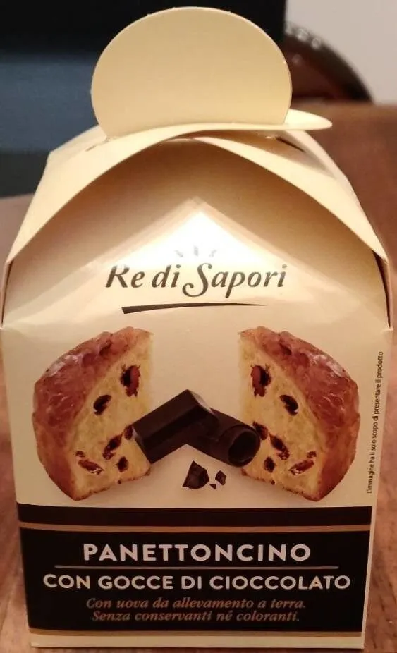 PANETTONCINO CON GOCCE DI CIOCCOLATO