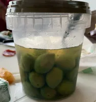 Olive verdi giganti in salamoia