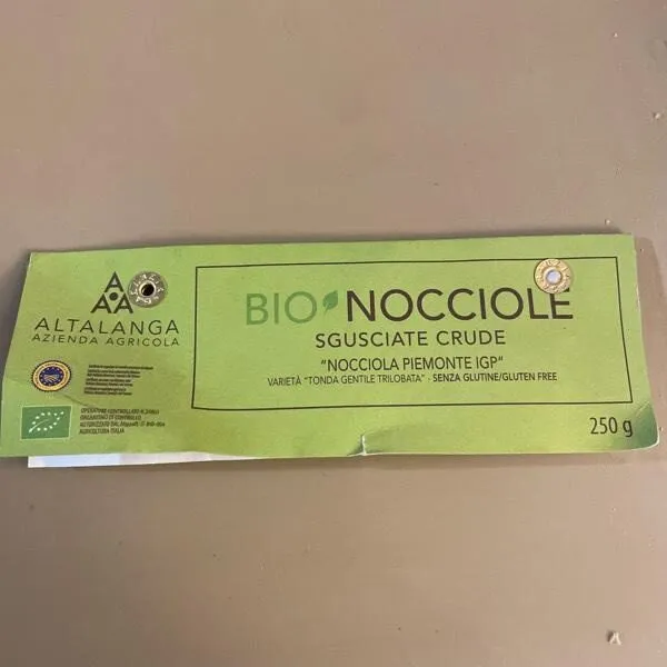 Noisette du Piémont crues