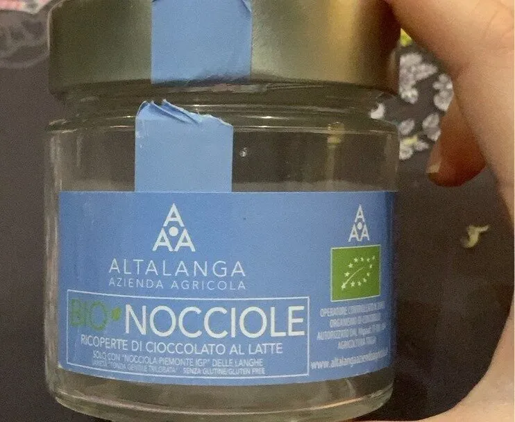Noisettes enrobées de chocolat