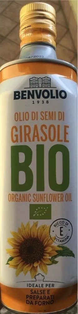 Olio di semi di girasole bio