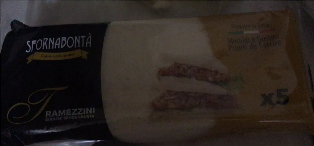 pane morbido per tramezzini