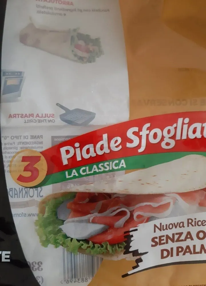 Piade sfogliate
