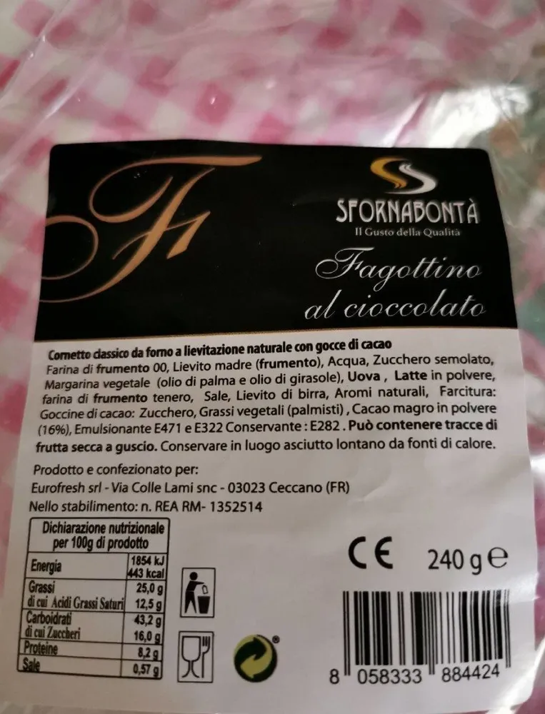 Fagottino al cioccolato