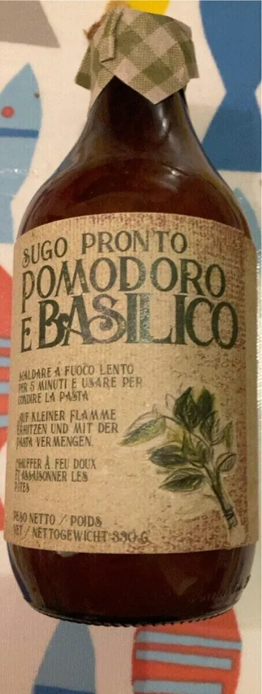 Sauce tomate au basilic