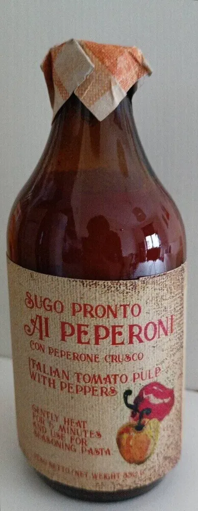 Sugo pronto ai peperoni con peperone crusco