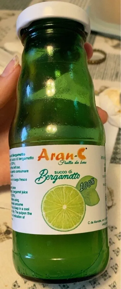 succo di bergamotto