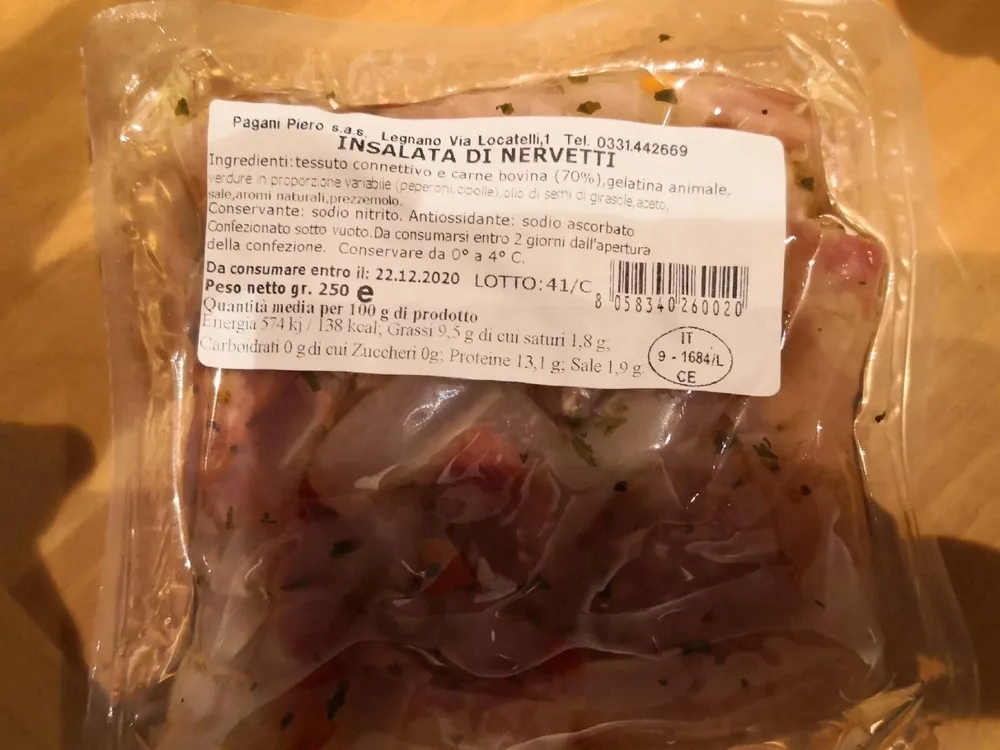 Insalata di nervetti