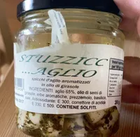 Spicchi di aglio aromatizzato