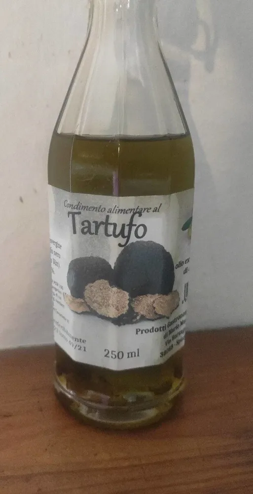 Condimento alimentare al tartufo