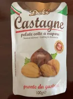 Castagne pelate cotte a vapore