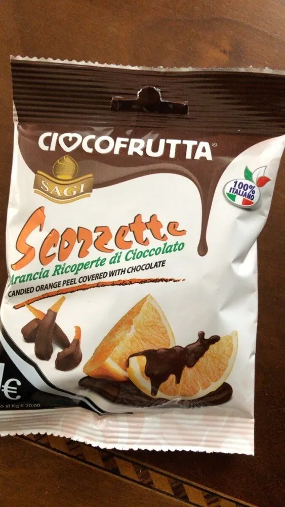 Scorzette ciocofrutta