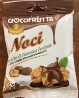 Noci ricoperte di cioccolato