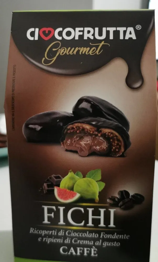 Fichi secchi di cioccolato fondente
