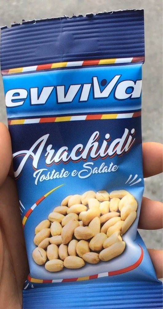 Arachidi tostate e salete