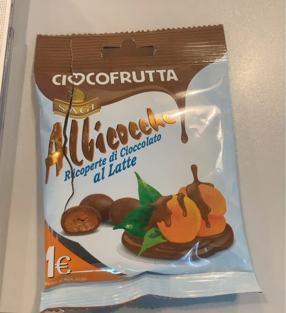 Ciocofrutta albicocche