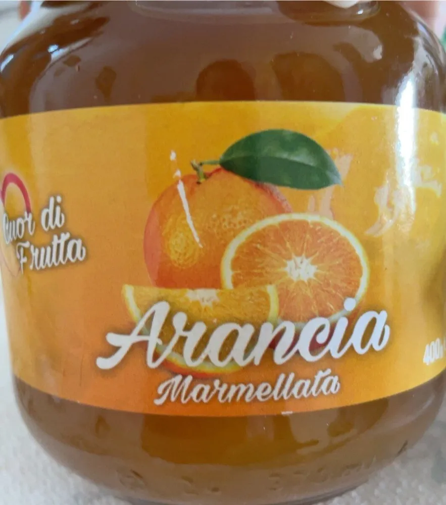 Cuor di frutta arancia