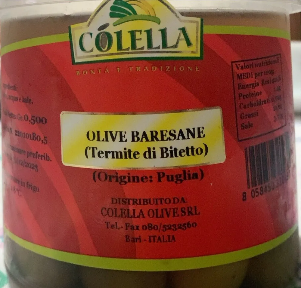 Olive baresane