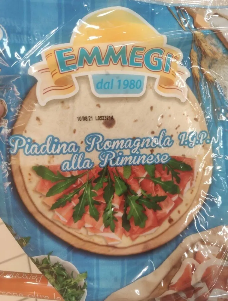 Piadina romagnola IGP alla riminese